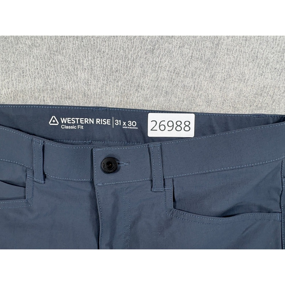Western Rise Classic Fit  5 Pocket Pants (Men's 31x30) Blue‎ - Picture 6 of 14